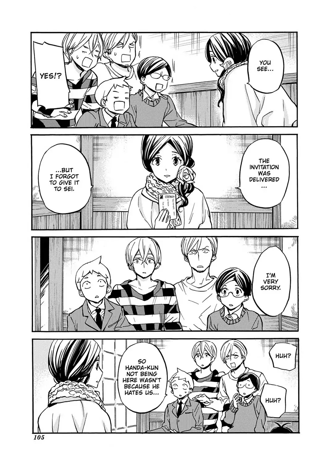 Handa-kun Chapter 31.8 page 32 - Vol.7 Extra Arc: Handa-kun & the Handa Army