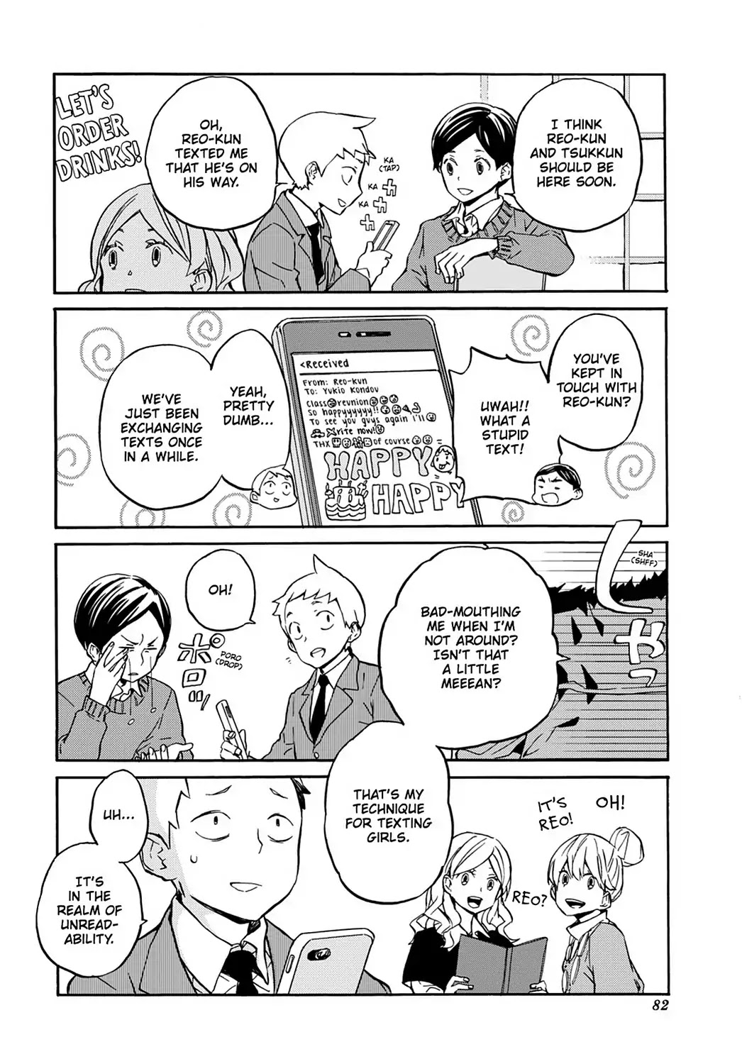 Handa-kun Chapter 31.8 page 9 - Vol.7 Extra Arc: Handa-kun & the Handa Army