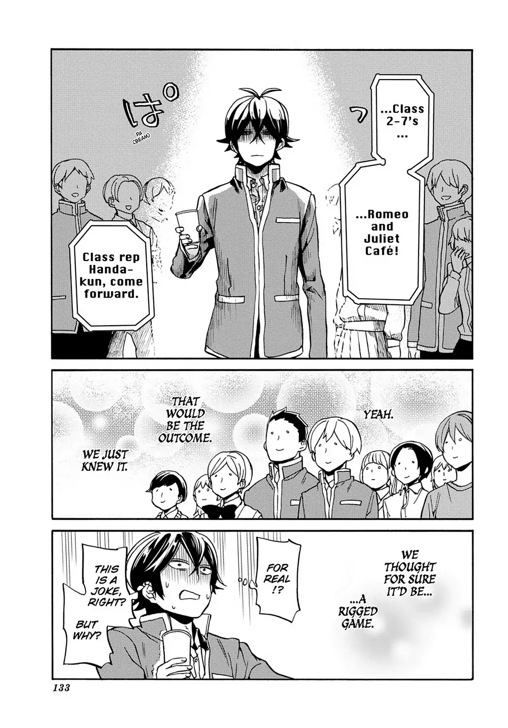 Handa-kun Chapter 31 page 11 - Vol.6 Final Chapter: Handa-kun & the After-Festival