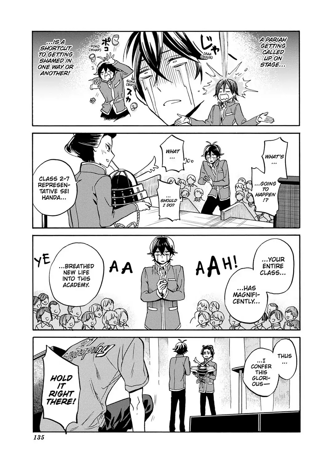 Handa-kun Chapter 31 page 13 - Vol.6 Final Chapter: Handa-kun & the After-Festival