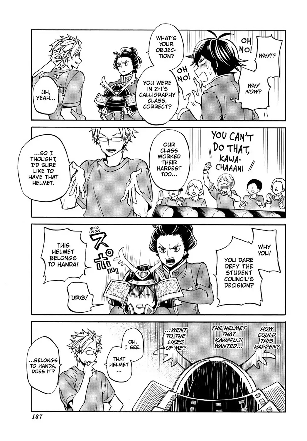 Handa-kun Chapter 31 page 15 - Vol.6 Final Chapter: Handa-kun & the After-Festival
