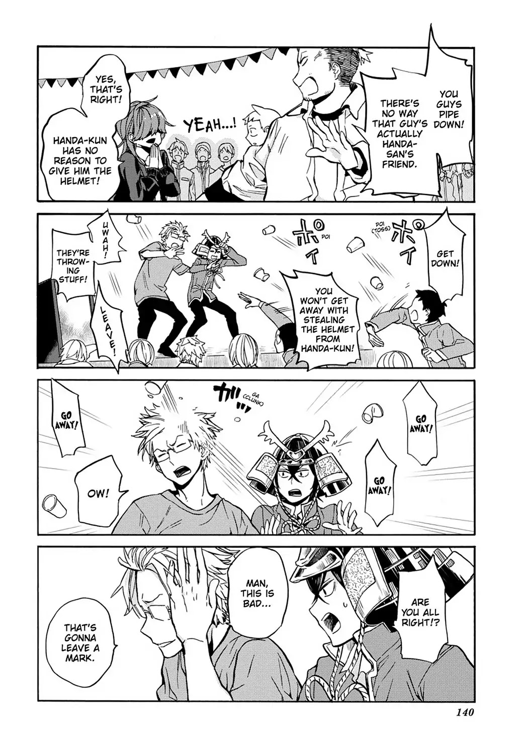 Handa-kun Chapter 31 page 18 - Vol.6 Final Chapter: Handa-kun & the After-Festival