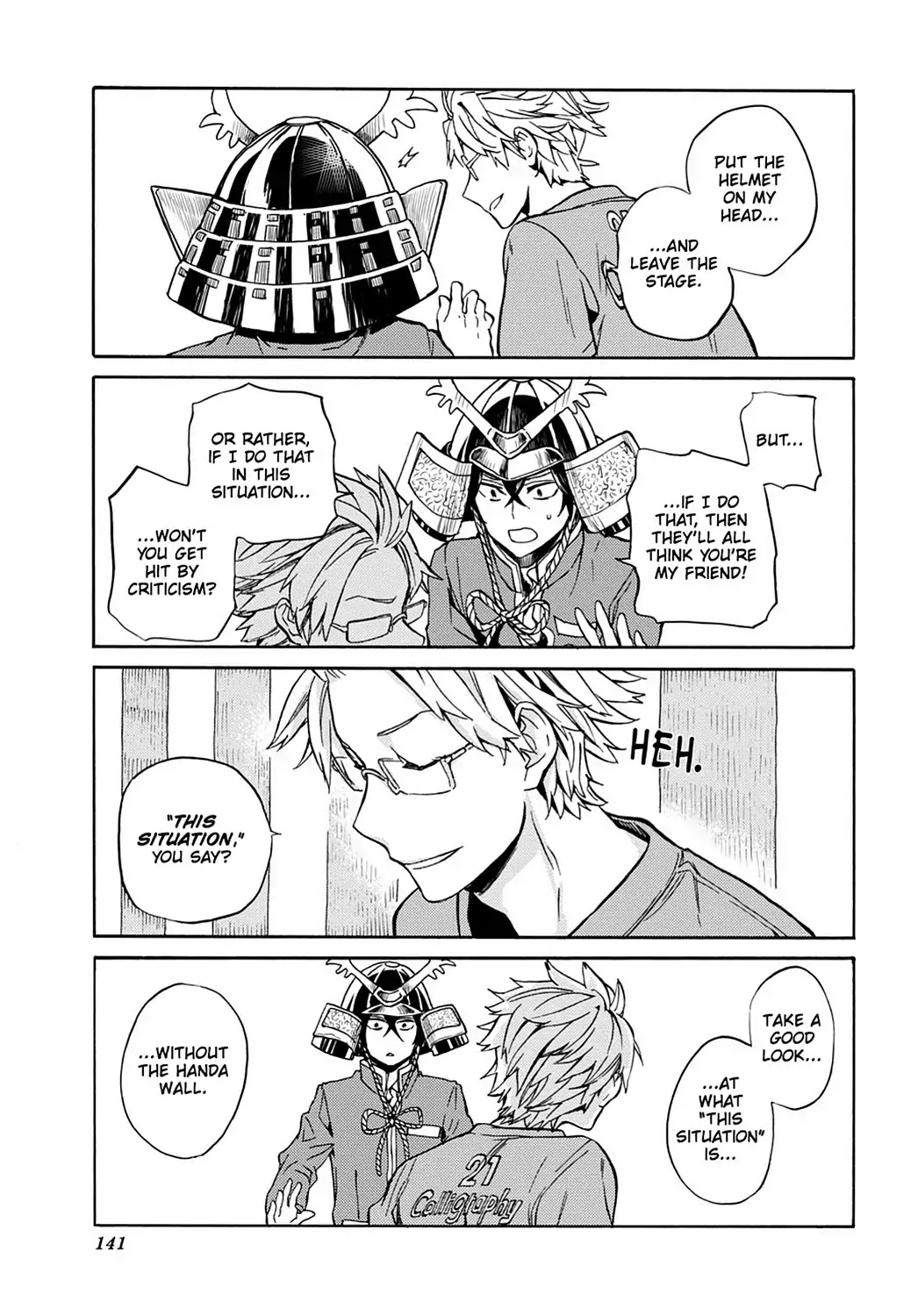 Handa-kun Chapter 31 page 19 - Vol.6 Final Chapter: Handa-kun & the After-Festival