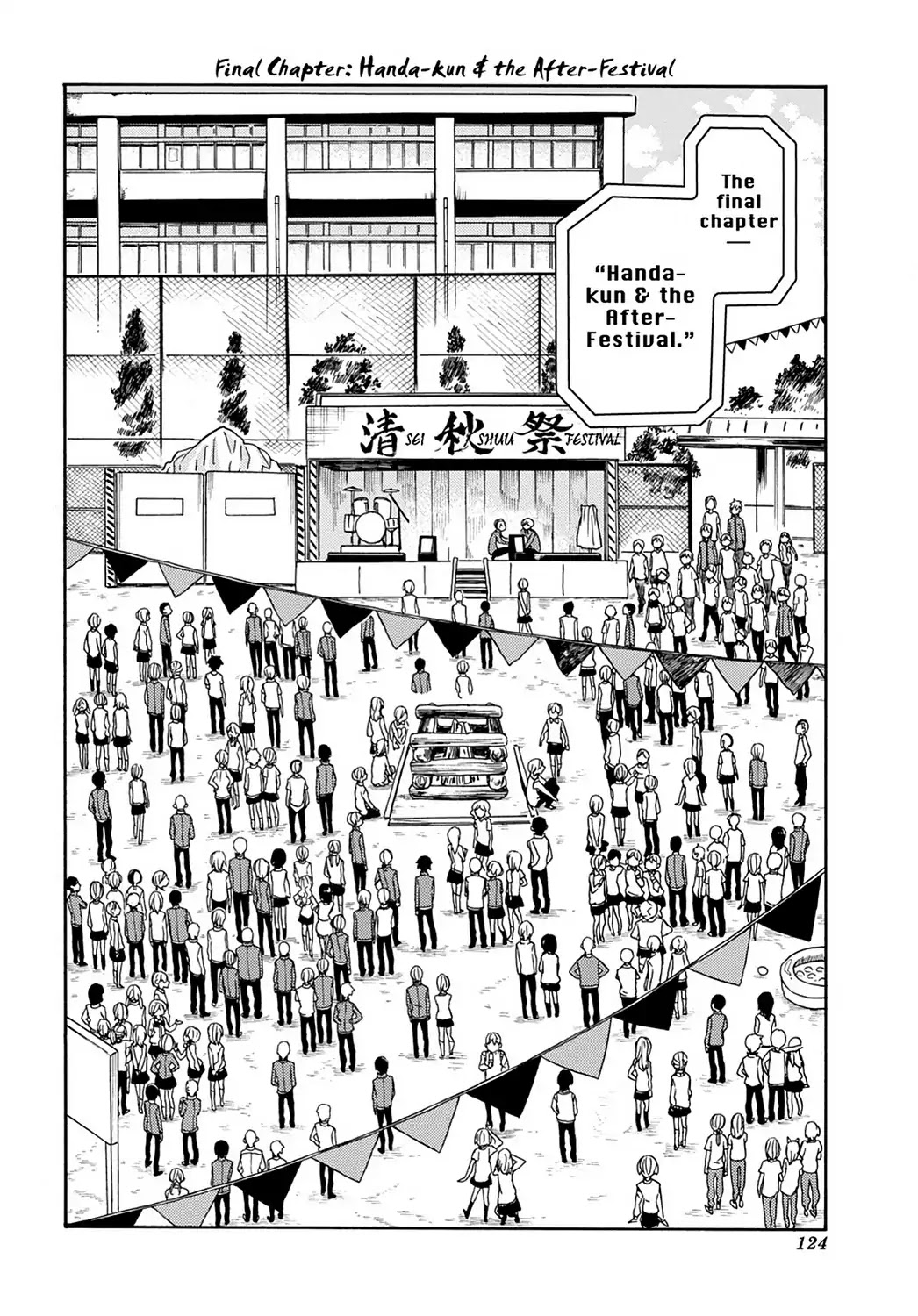 Handa-kun Chapter 31 page 2 - Vol.6 Final Chapter: Handa-kun & the After-Festival