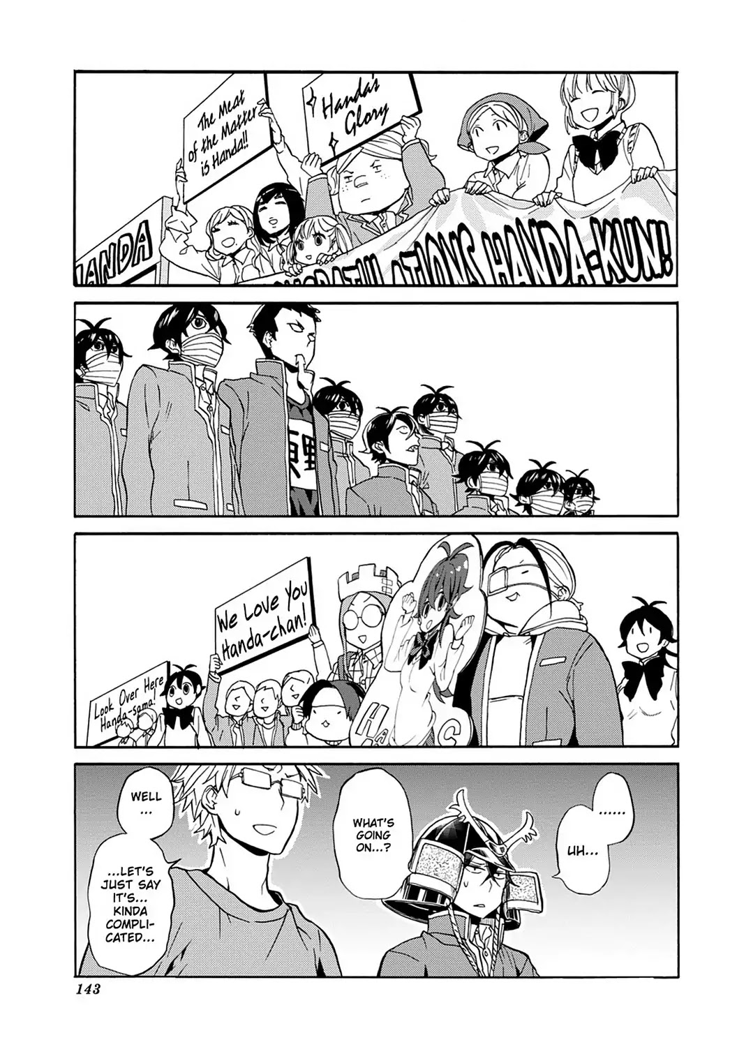 Handa-kun Chapter 31 page 21 - Vol.6 Final Chapter: Handa-kun & the After-Festival