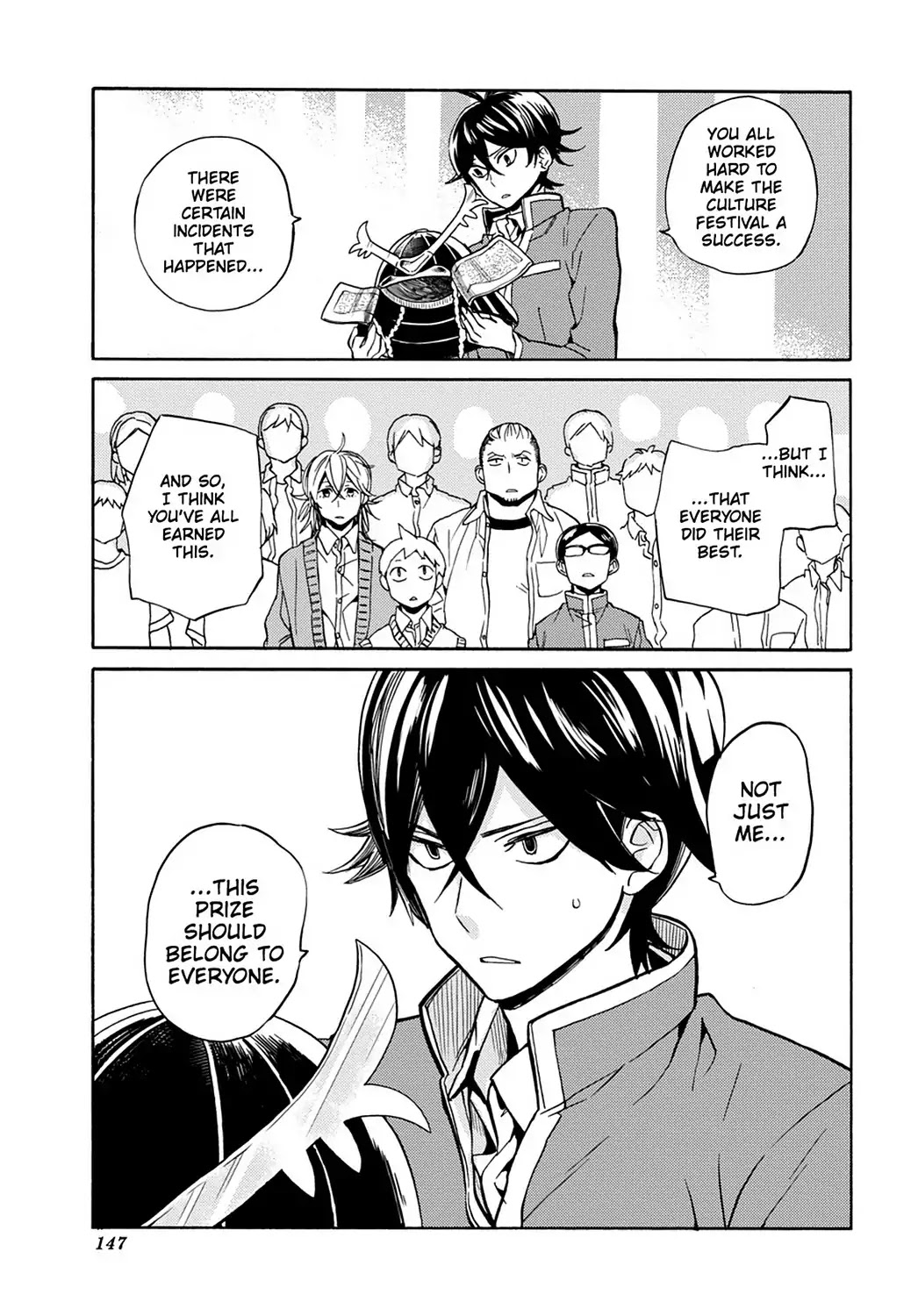 Handa-kun Chapter 31 page 25 - Vol.6 Final Chapter: Handa-kun & the After-Festival
