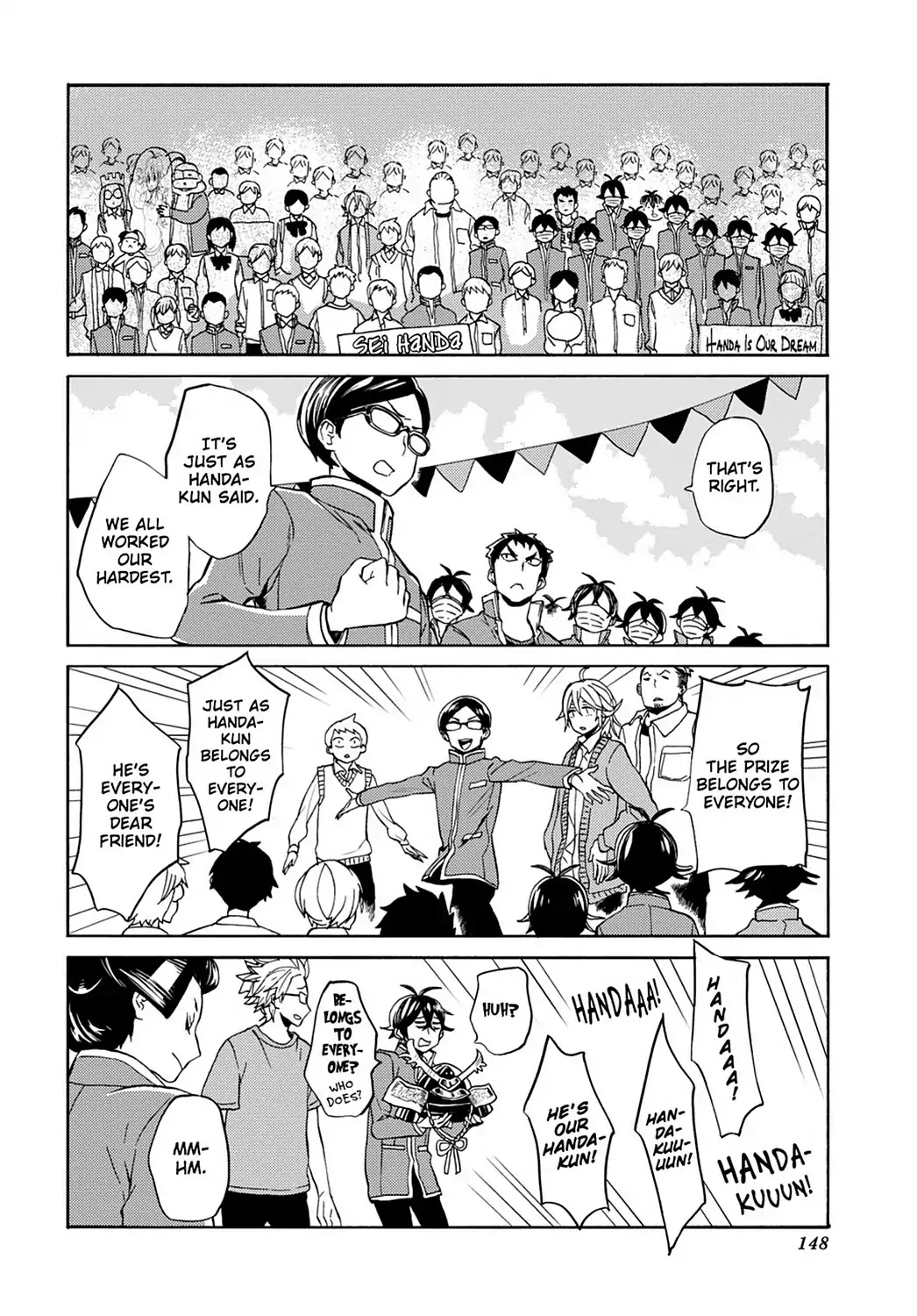 Handa-kun Chapter 31 page 26 - Vol.6 Final Chapter: Handa-kun & the After-Festival