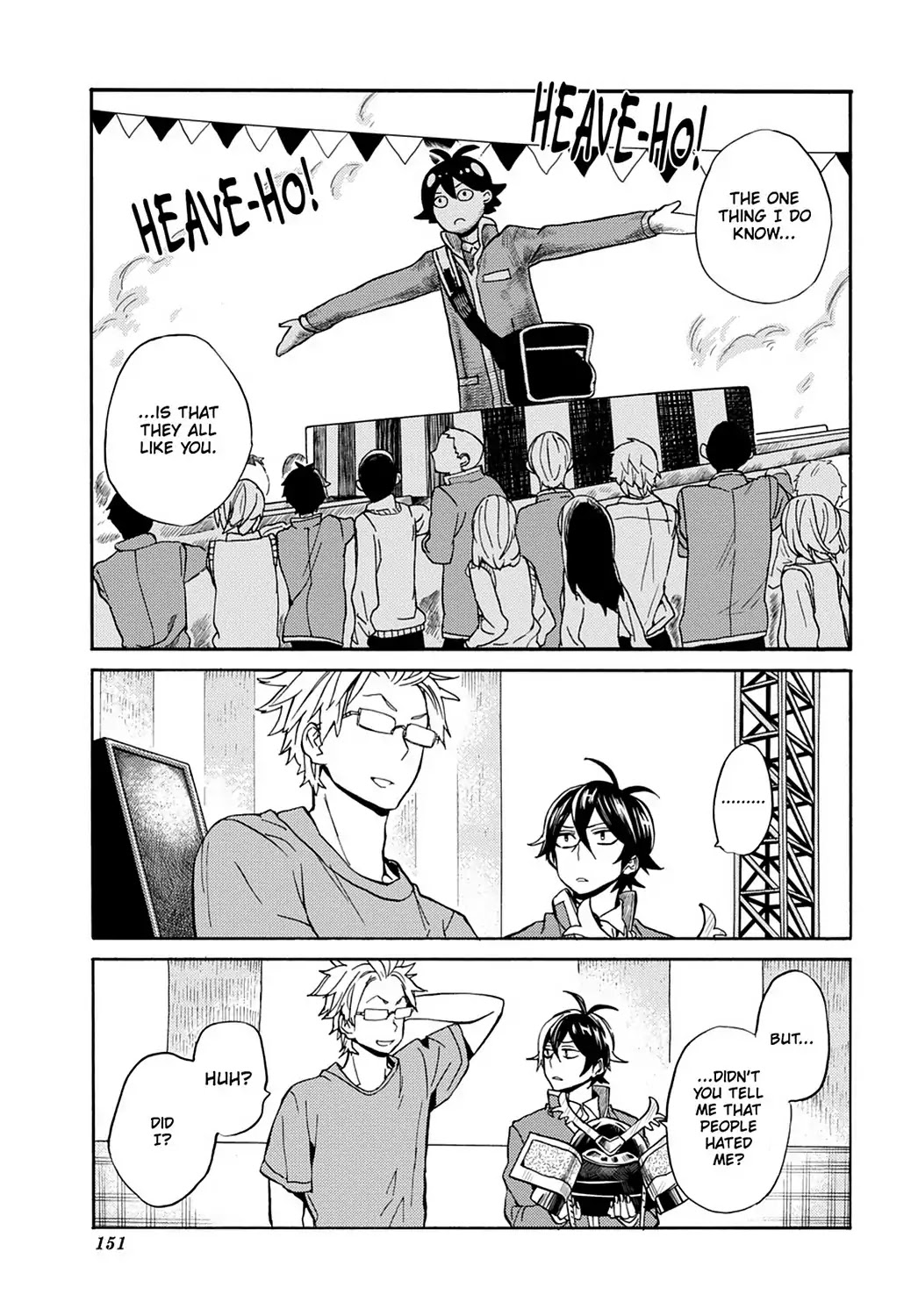 Handa-kun Chapter 31 page 29 - Vol.6 Final Chapter: Handa-kun & the After-Festival