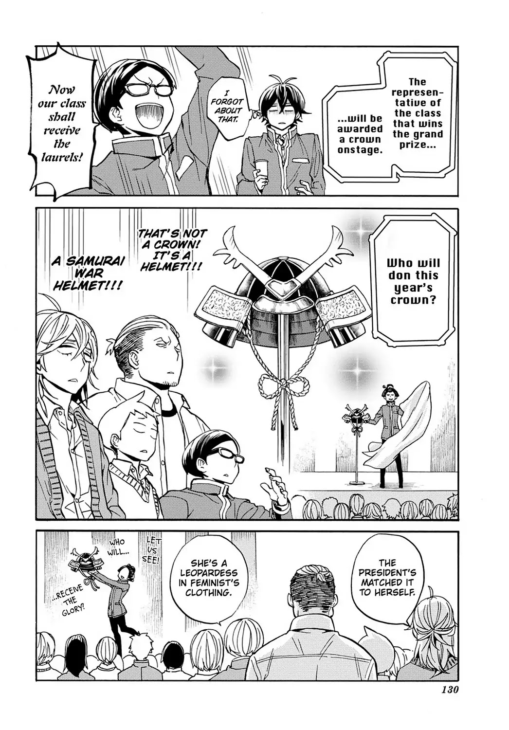 Handa-kun Chapter 31 page 8 - Vol.6 Final Chapter: Handa-kun & the After-Festival