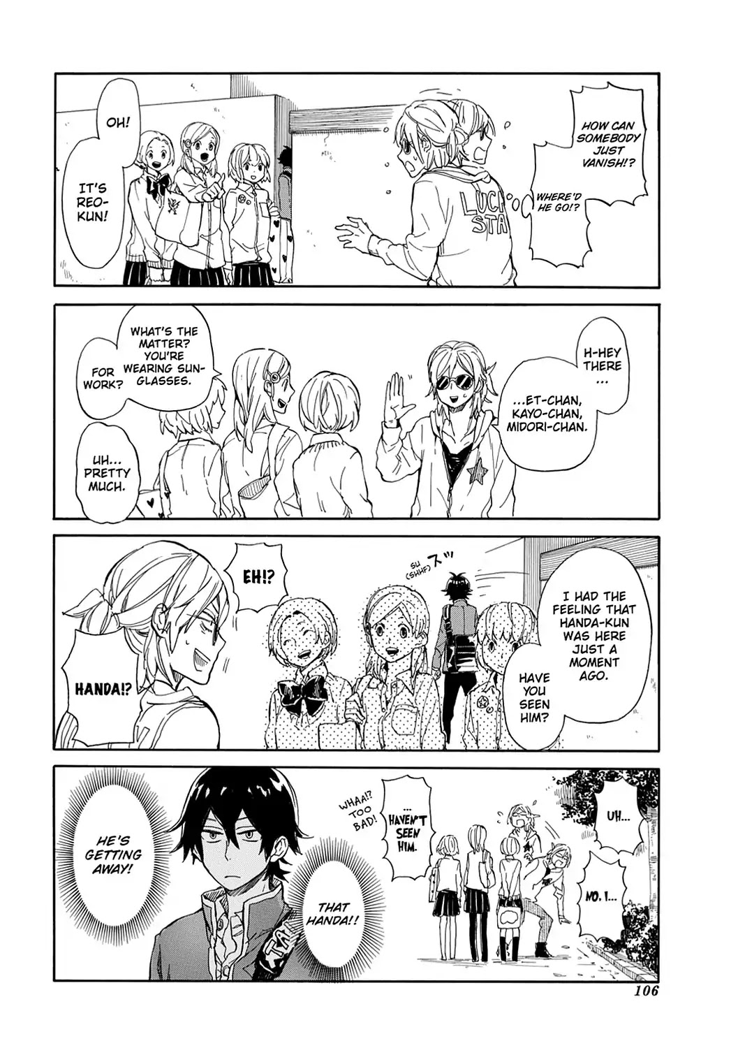 Handa-kun Chapter 4 page 10 - Chapter 4: Handa-kun & the Model