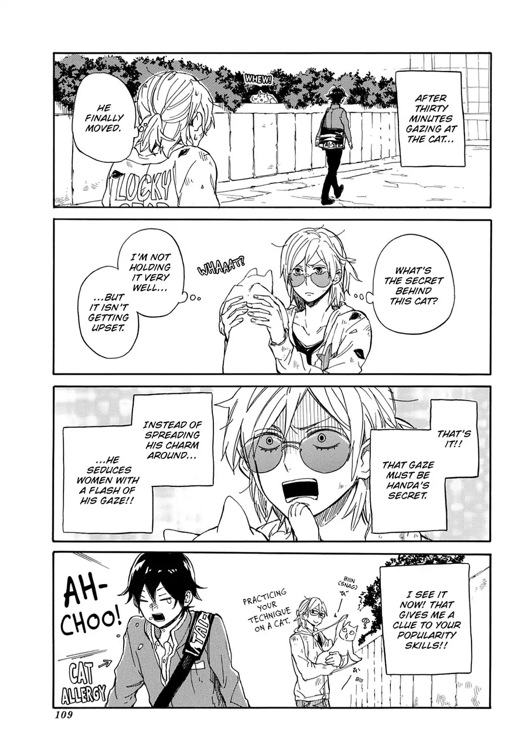 Handa-kun Chapter 4 page 13 - Chapter 4: Handa-kun & the Model
