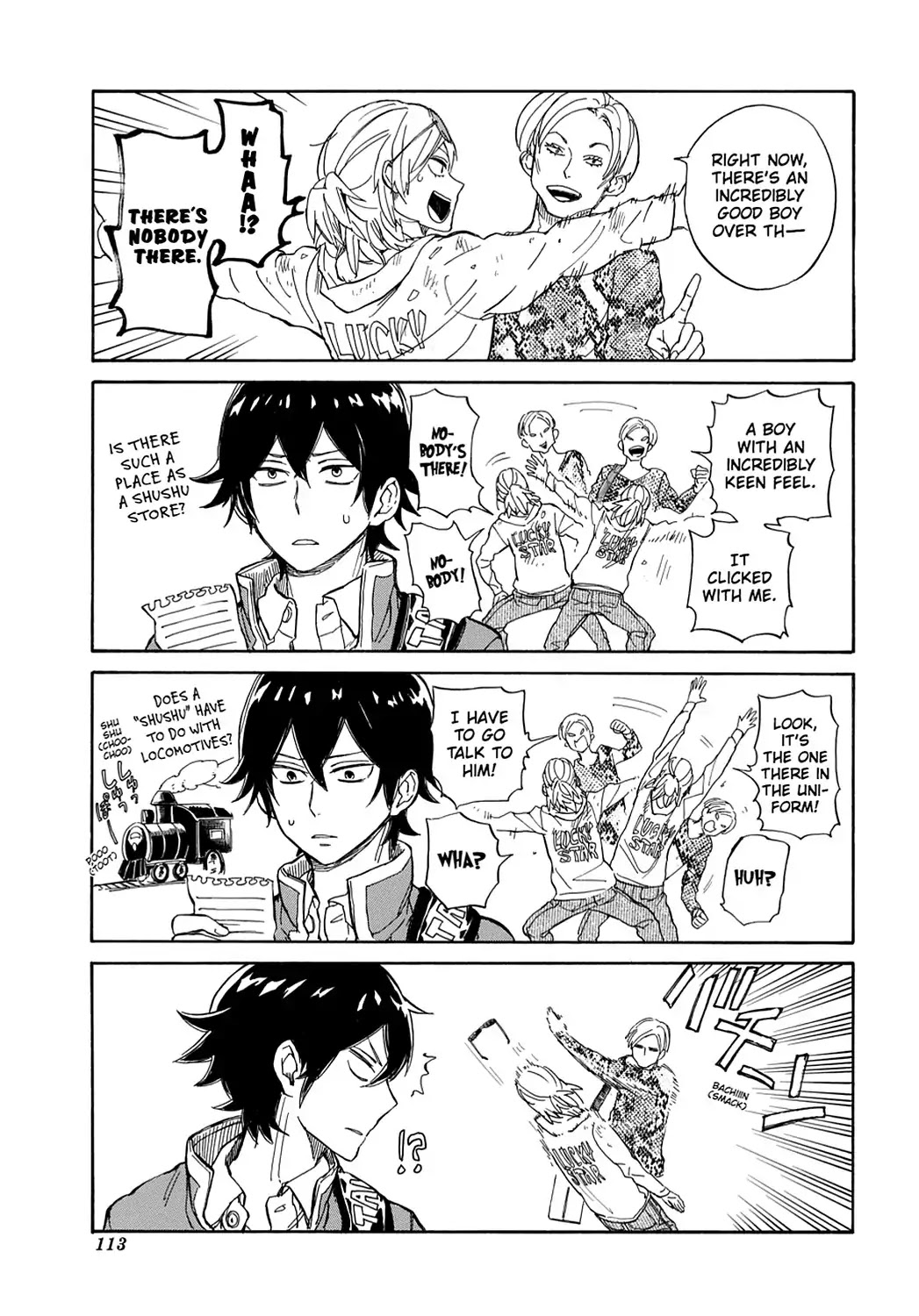 Handa-kun Chapter 4 page 17 - Chapter 4: Handa-kun & the Model