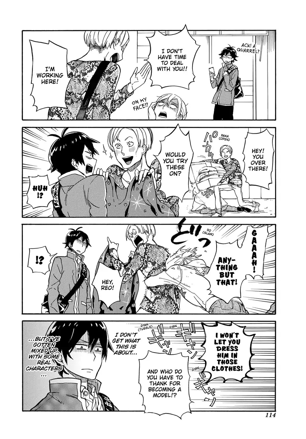 Handa-kun Chapter 4 page 18 - Chapter 4: Handa-kun & the Model