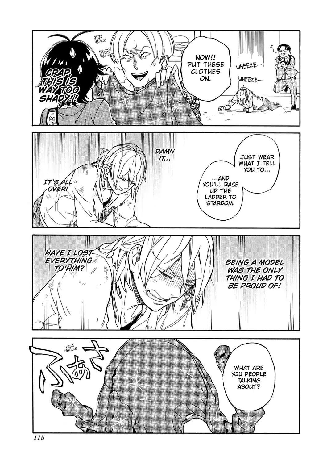 Handa-kun Chapter 4 page 19 - Chapter 4: Handa-kun & the Model