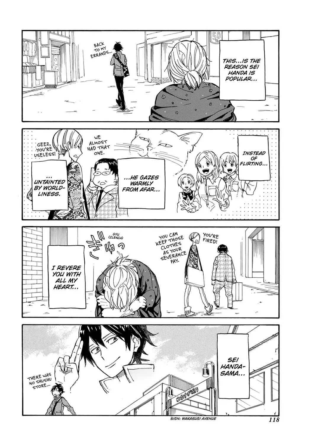 Handa-kun Chapter 4 page 22 - Chapter 4: Handa-kun & the Model