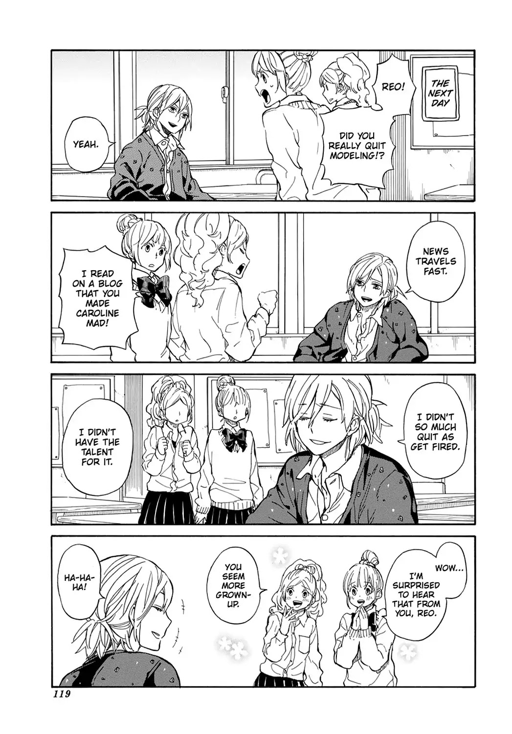 Handa-kun Chapter 4 page 23 - Chapter 4: Handa-kun & the Model