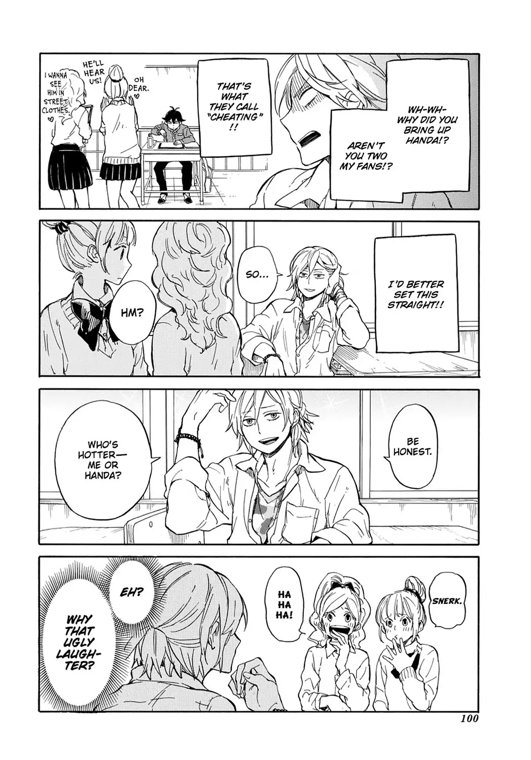 Handa-kun Chapter 4 page 4 - Chapter 4: Handa-kun & the Model