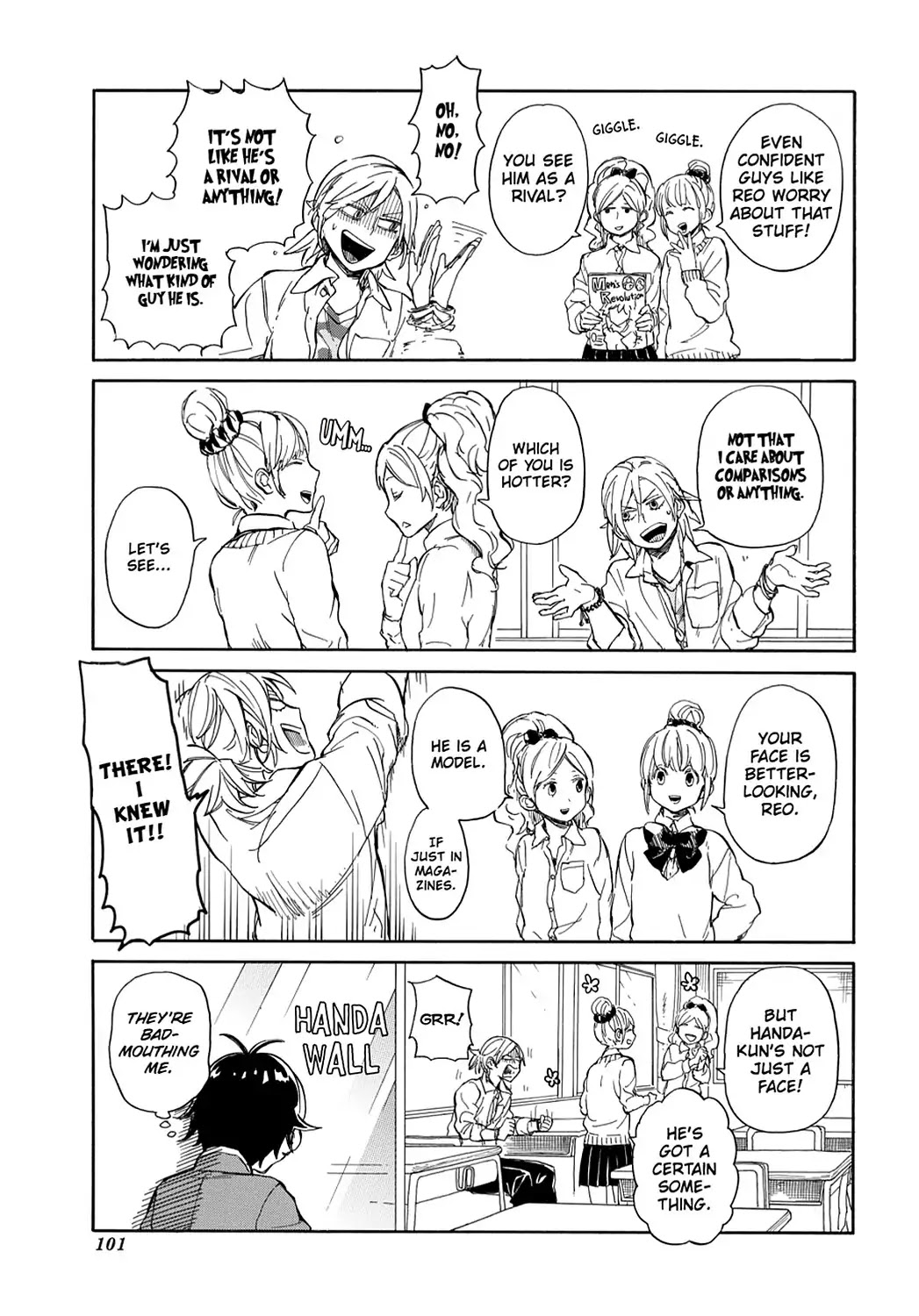 Handa-kun Chapter 4 page 5 - Chapter 4: Handa-kun & the Model