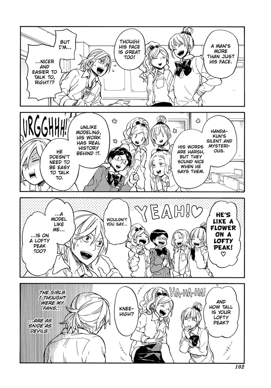 Handa-kun Chapter 4 page 6 - Chapter 4: Handa-kun & the Model
