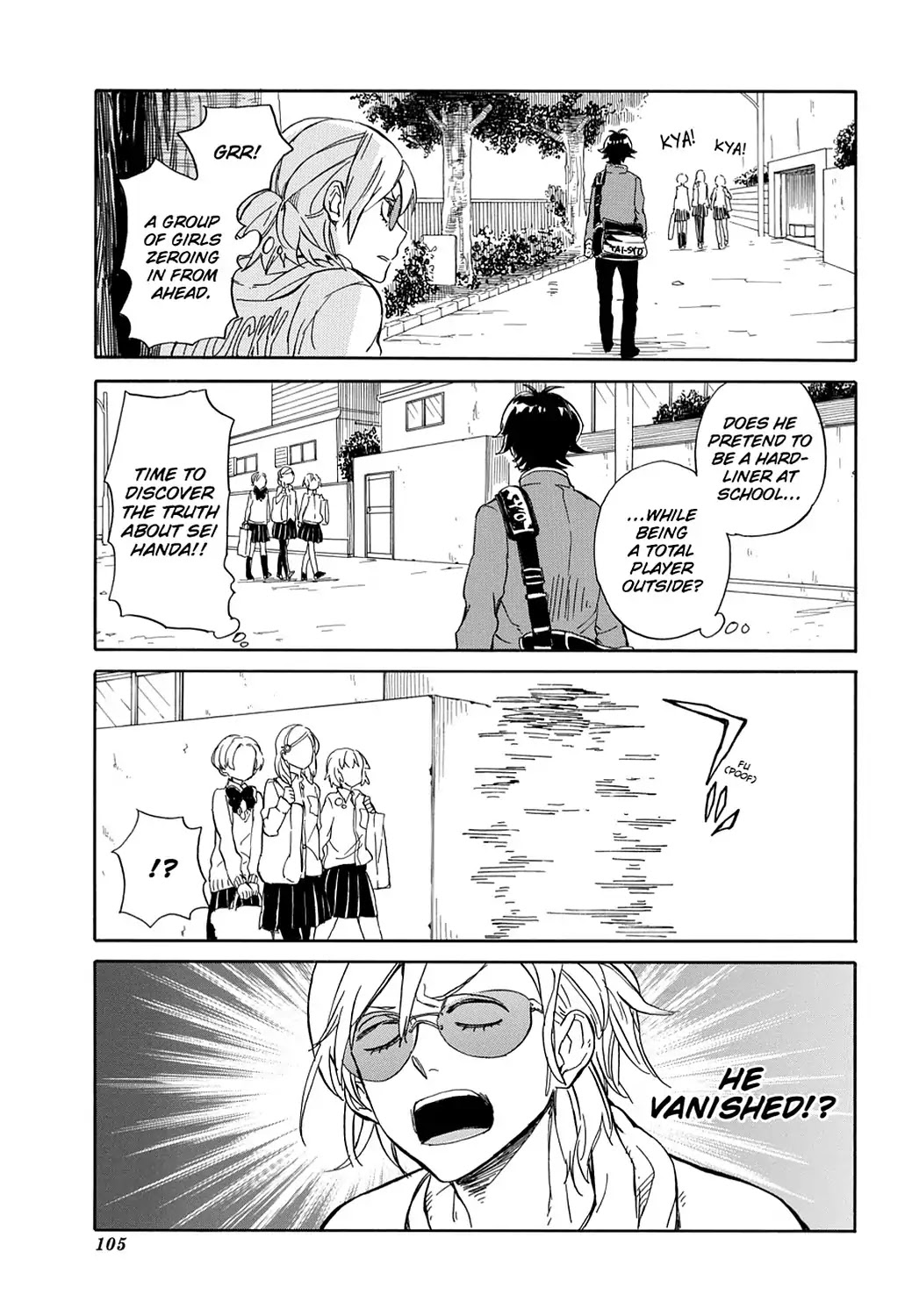 Handa-kun Chapter 4 page 9 - Chapter 4: Handa-kun & the Model