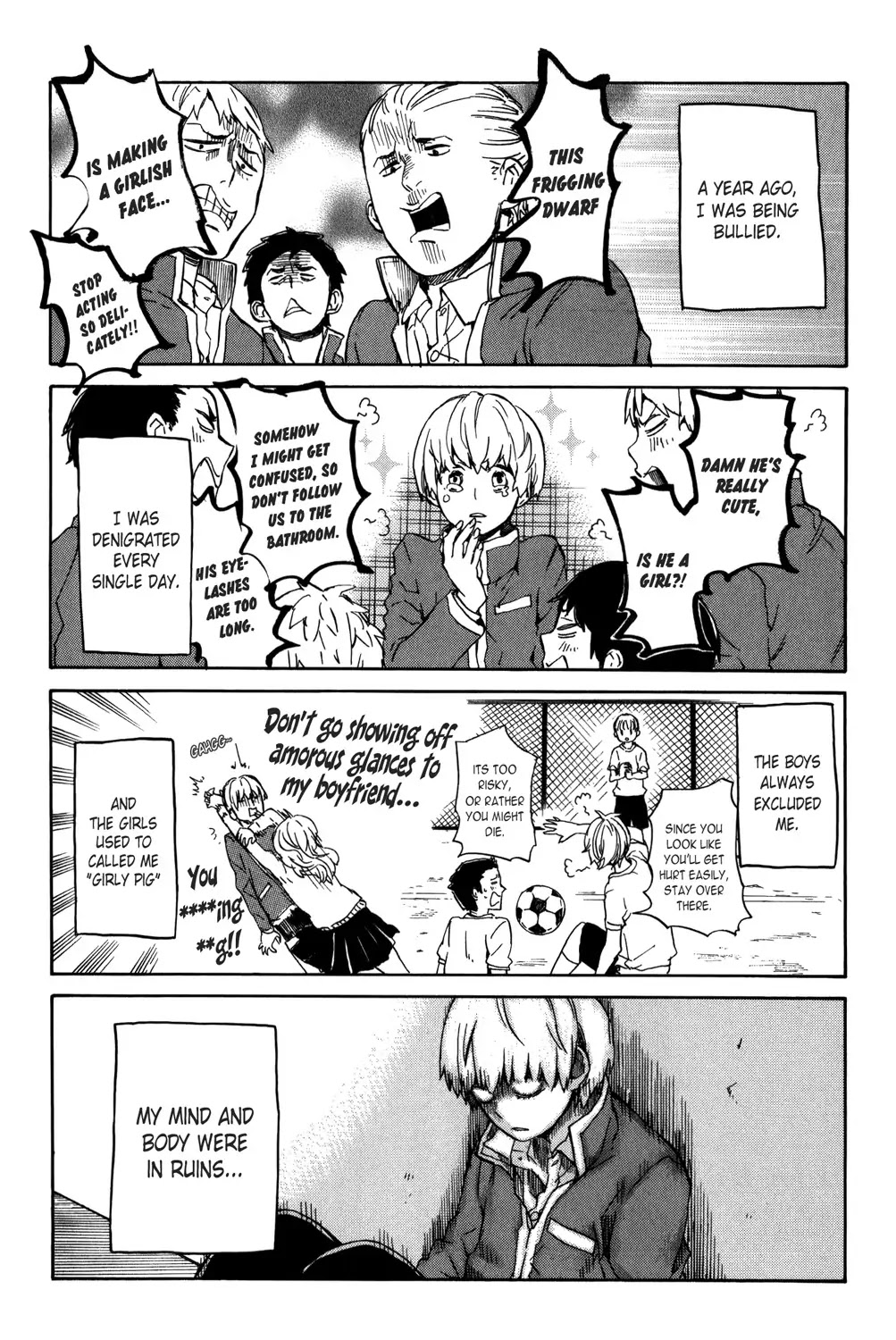 Handa-kun Chapter 5 page 12 - Chapter 5 : Handa-kun and the Truant