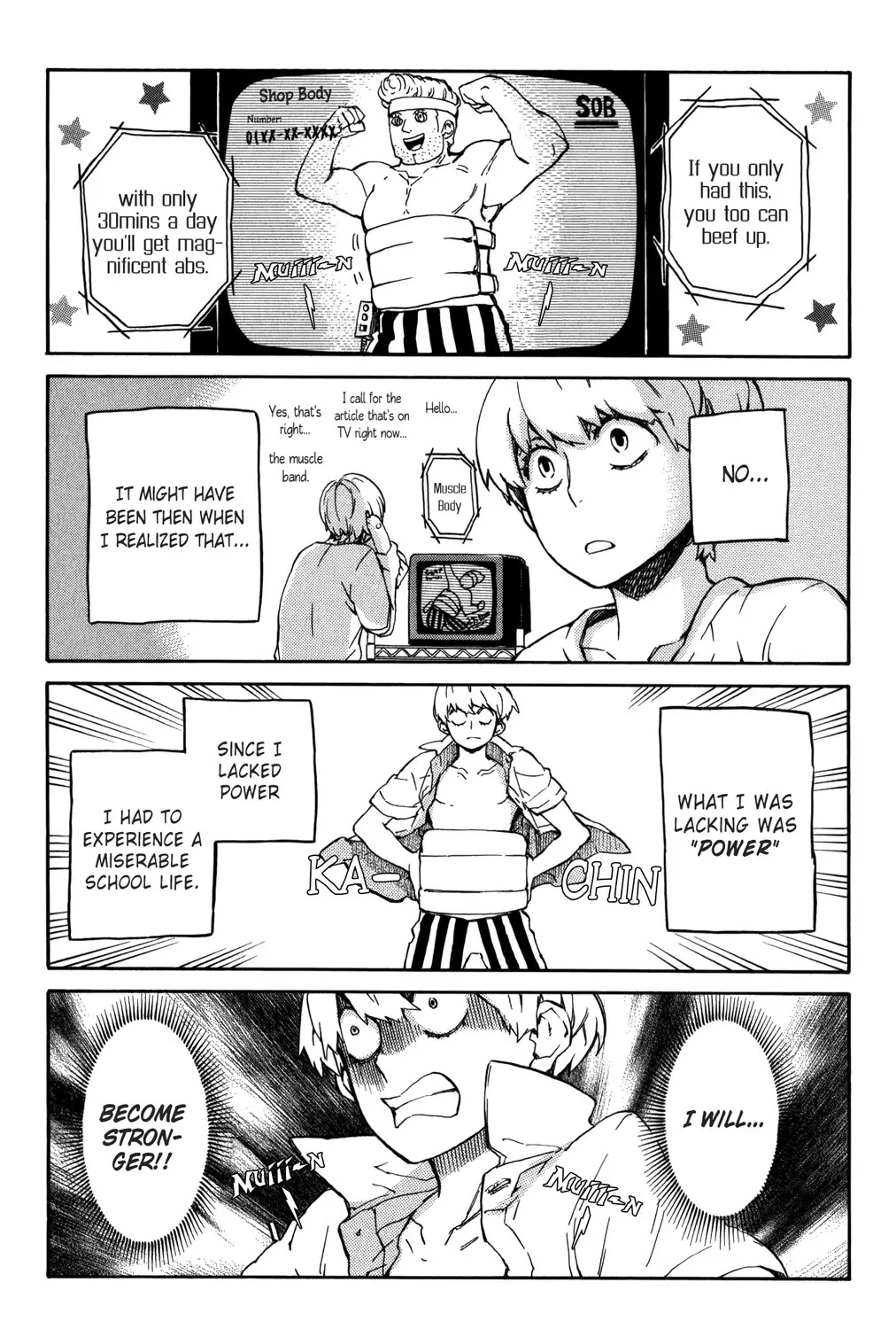 Handa-kun Chapter 5 page 14 - Chapter 5 : Handa-kun and the Truant