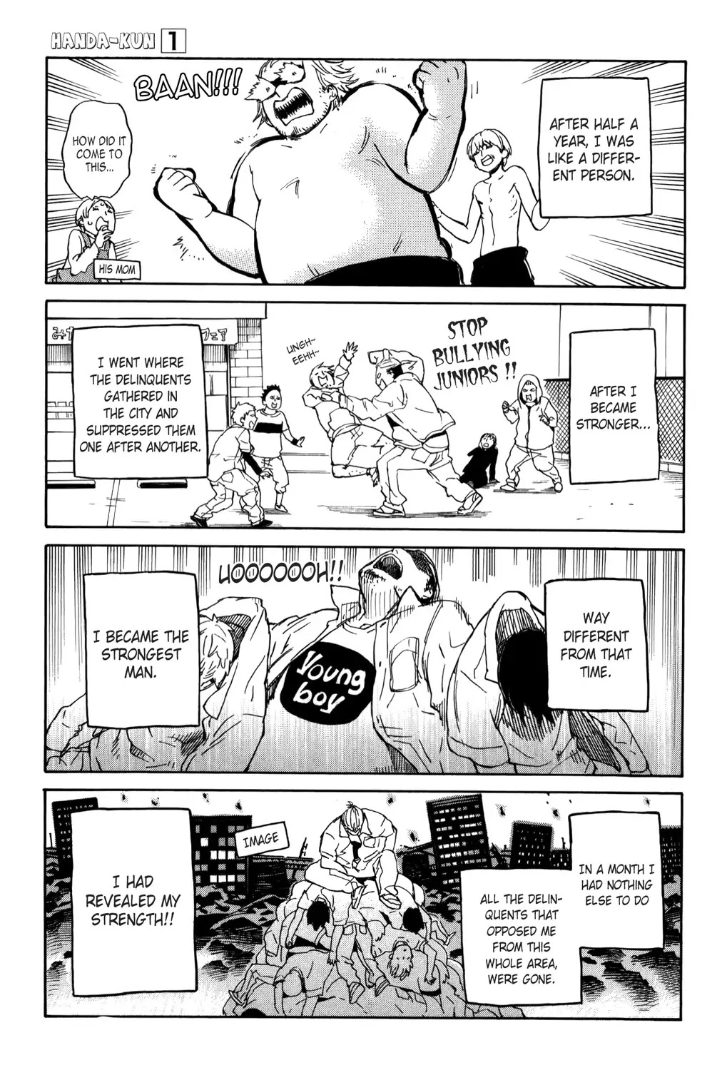 Handa-kun Chapter 5 page 15 - Chapter 5 : Handa-kun and the Truant
