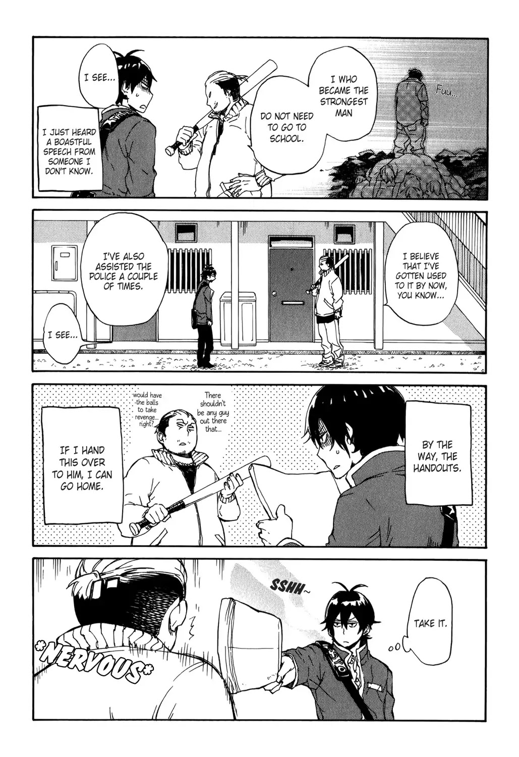 Handa-kun Chapter 5 page 16 - Chapter 5 : Handa-kun and the Truant