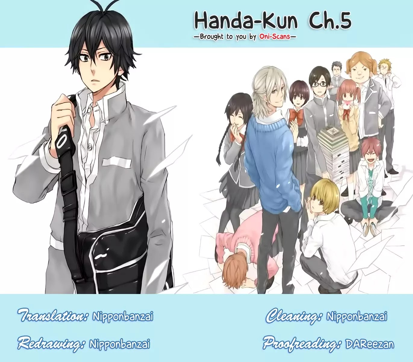 Handa-kun Chapter 5 page 2 - Chapter 5 : Handa-kun and the Truant