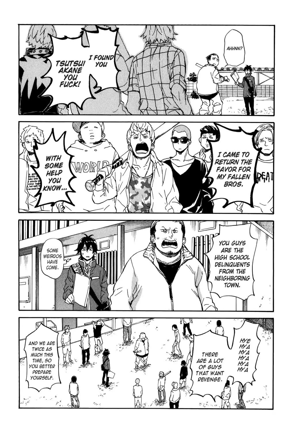 Handa-kun Chapter 5 page 20 - Chapter 5 : Handa-kun and the Truant