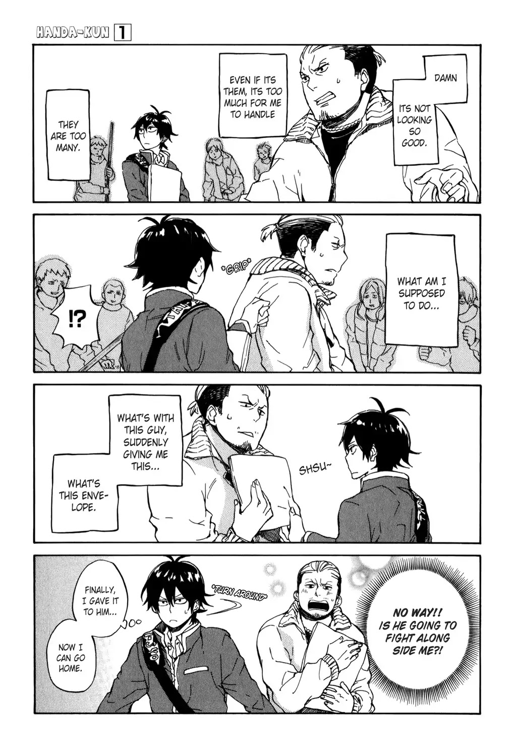 Handa-kun Chapter 5 page 21 - Chapter 5 : Handa-kun and the Truant