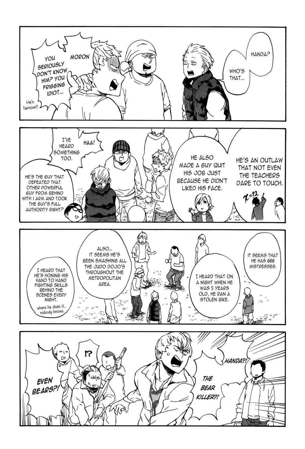 Handa-kun Chapter 5 page 24 - Chapter 5 : Handa-kun and the Truant