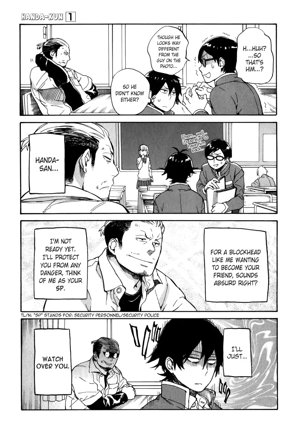 Handa-kun Chapter 5 page 31 - Chapter 5 : Handa-kun and the Truant