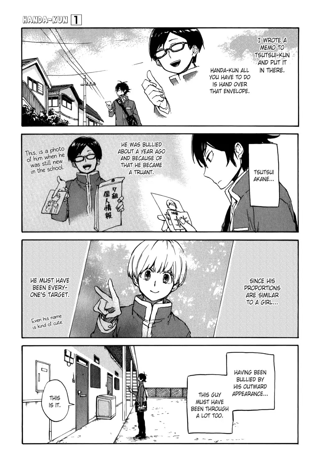 Handa-kun Chapter 5 page 5 - Chapter 5 : Handa-kun and the Truant