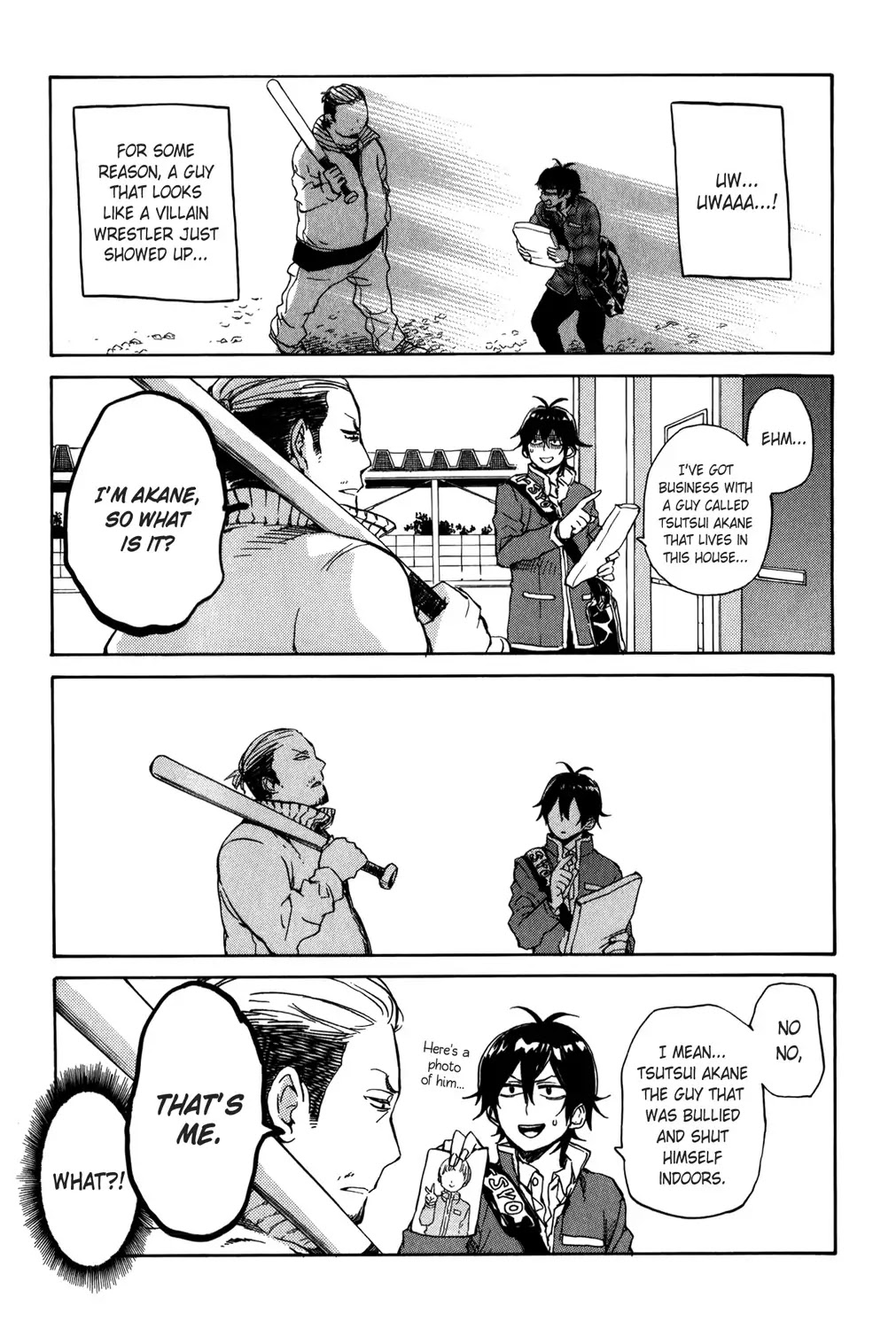 Handa-kun Chapter 5 page 8 - Chapter 5 : Handa-kun and the Truant