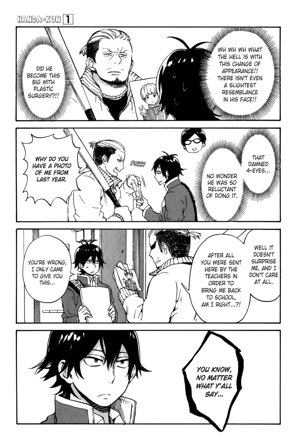 Handa-kun Chapter 5 page 9 - Chapter 5 : Handa-kun and the Truant