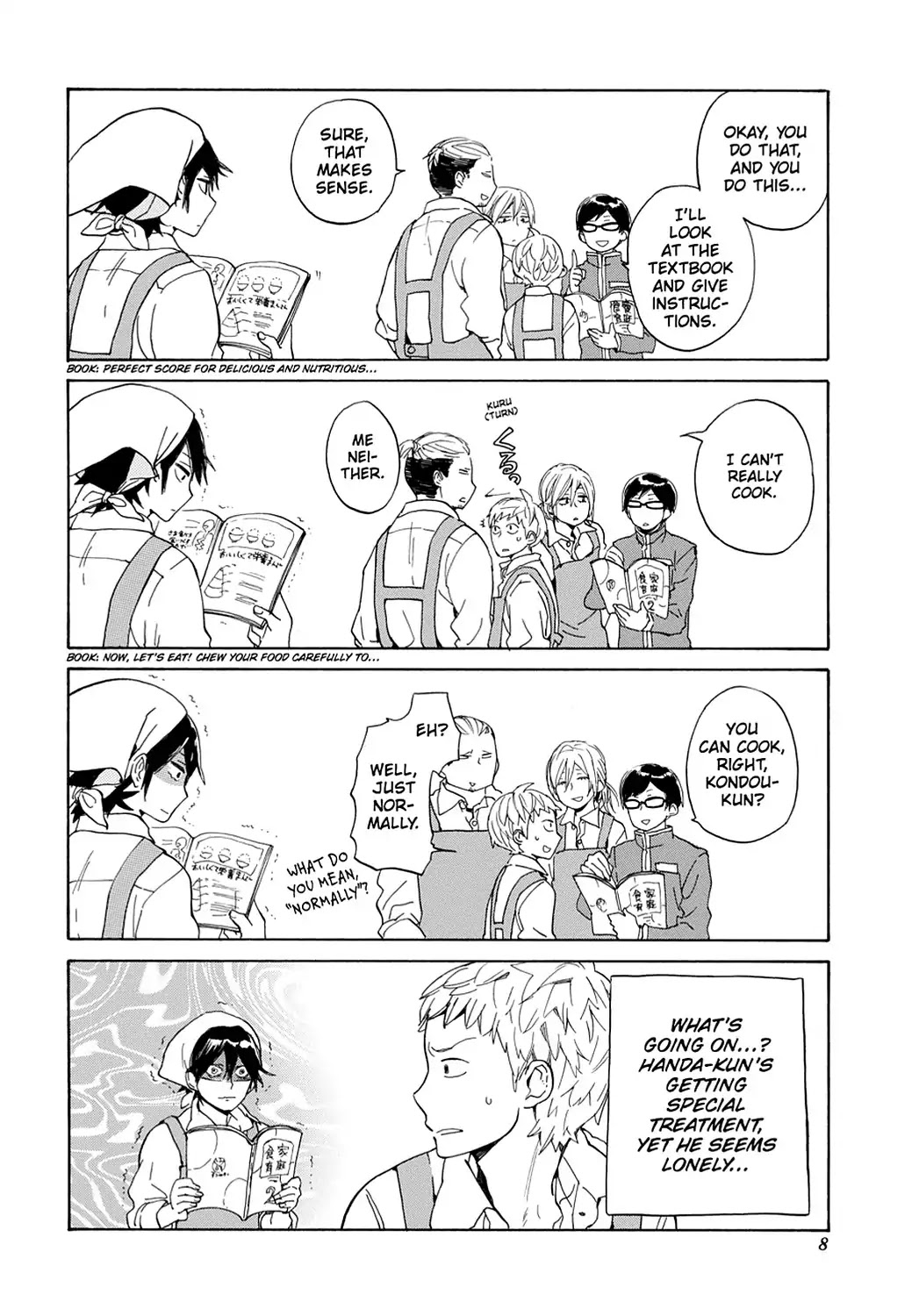 Handa-kun Chapter 6 page 10 - Chapter 6: Handa-kun & Cooking Class