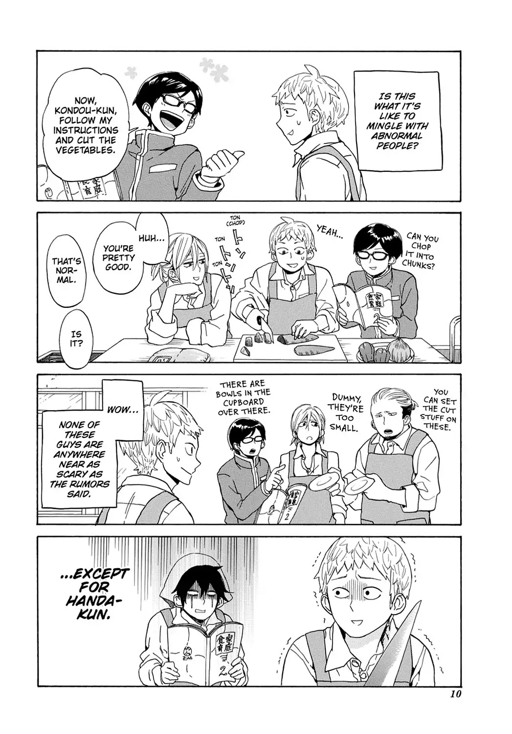 Handa-kun Chapter 6 page 12 - Chapter 6: Handa-kun & Cooking Class