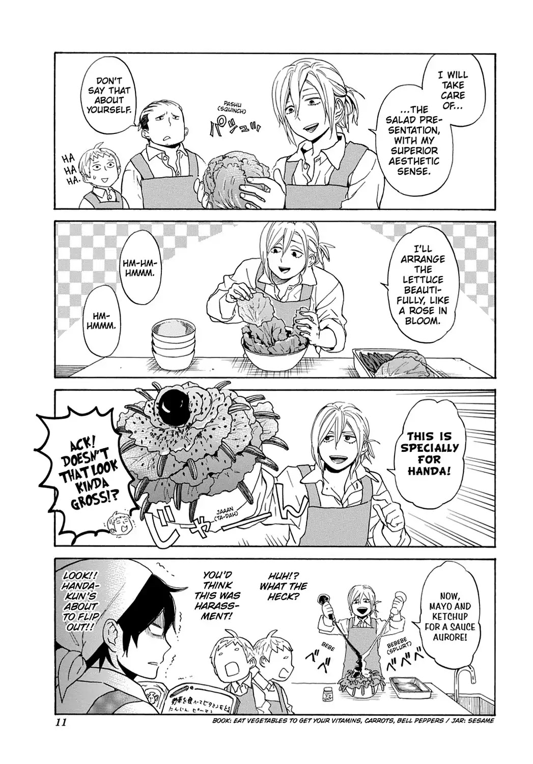 Handa-kun Chapter 6 page 13 - Chapter 6: Handa-kun & Cooking Class