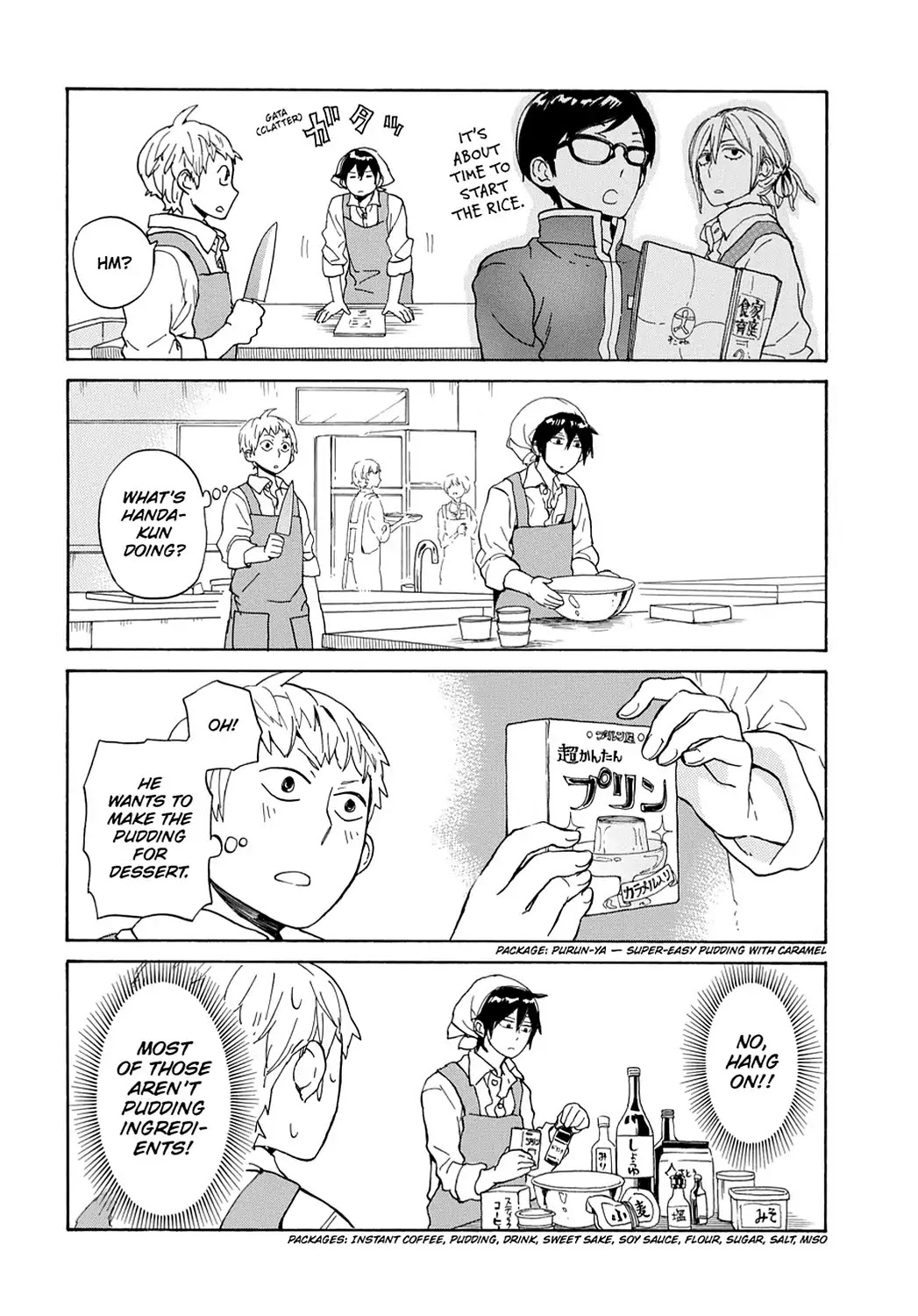 Handa-kun Chapter 6 page 14 - Chapter 6: Handa-kun & Cooking Class