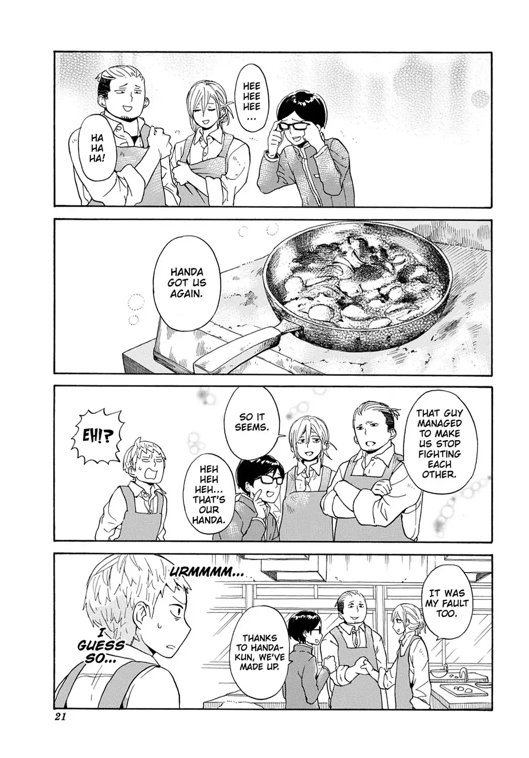 Handa-kun Chapter 6 page 23 - Chapter 6: Handa-kun & Cooking Class