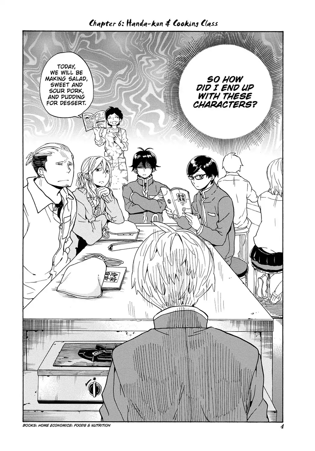 Handa-kun Chapter 6 page 6 - Chapter 6: Handa-kun & Cooking Class