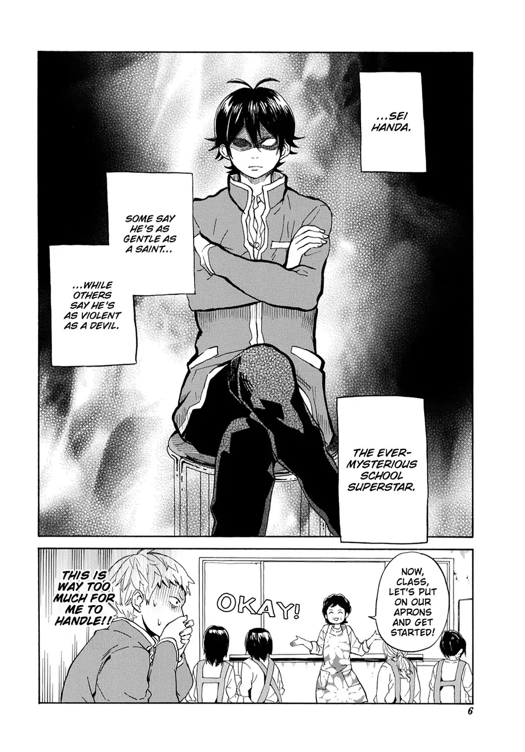 Handa-kun Chapter 6 page 8 - Chapter 6: Handa-kun & Cooking Class