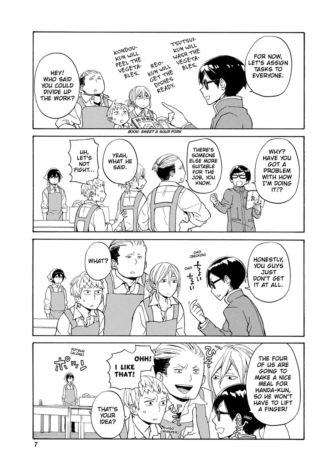Handa-kun Chapter 6 page 9 - Chapter 6: Handa-kun & Cooking Class