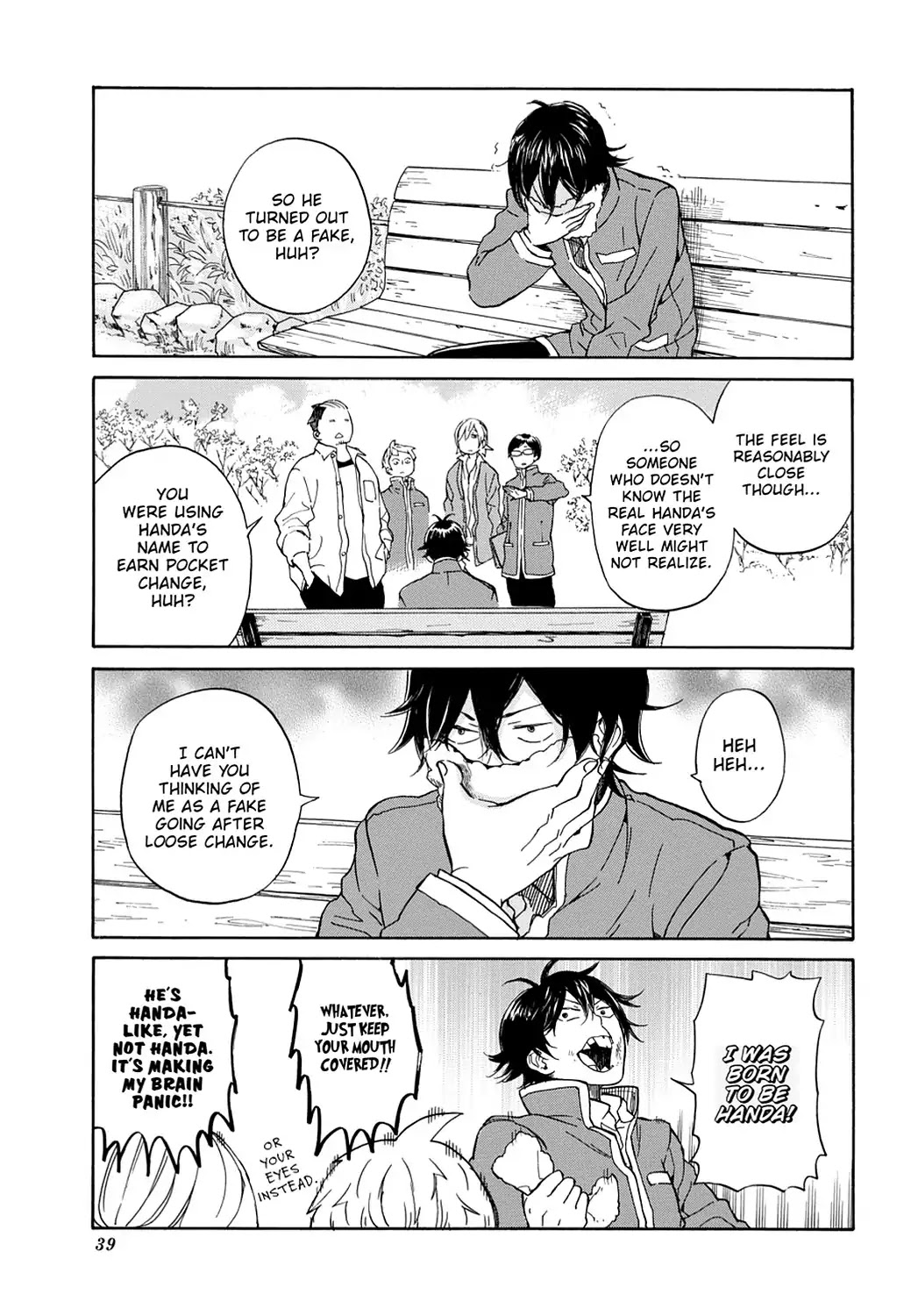 Handa-kun Chapter 7 page 11 - Chapter 7: Handa-kun & ...Handa-kun?