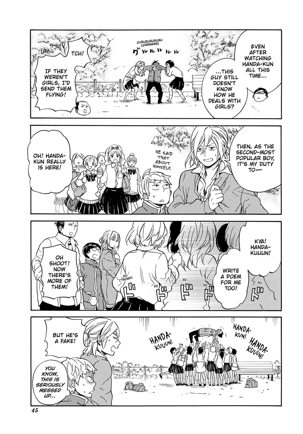 Handa-kun Chapter 7 page 17 - Chapter 7: Handa-kun & ...Handa-kun?