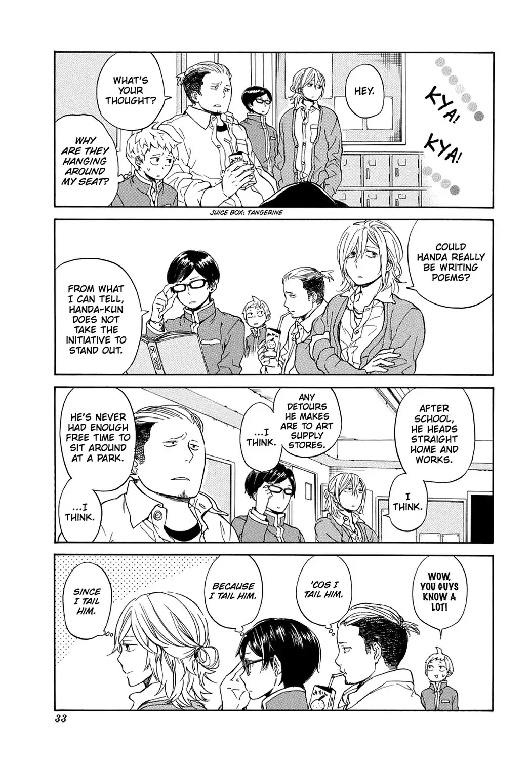 Handa-kun Chapter 7 page 5 - Chapter 7: Handa-kun & ...Handa-kun?