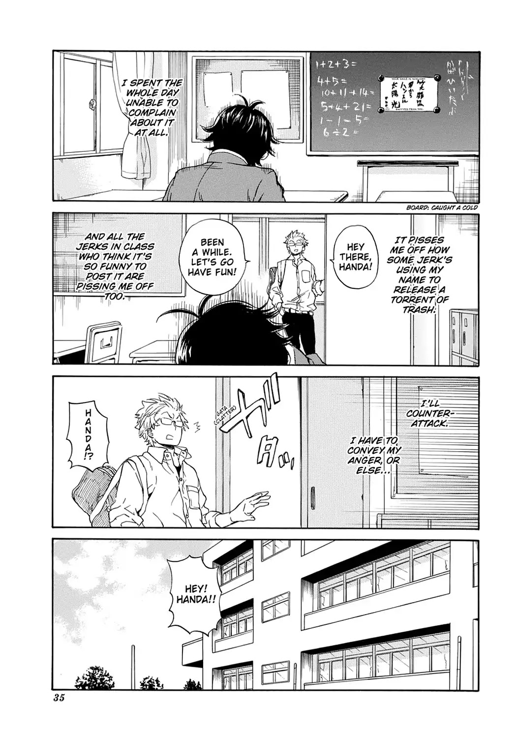 Handa-kun Chapter 7 page 7 - Chapter 7: Handa-kun & ...Handa-kun?