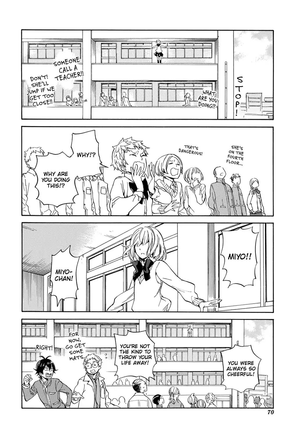 Handa-kun Chapter 8 page 12 - Chapter 8: Handa-kun & Girls' Jealousy