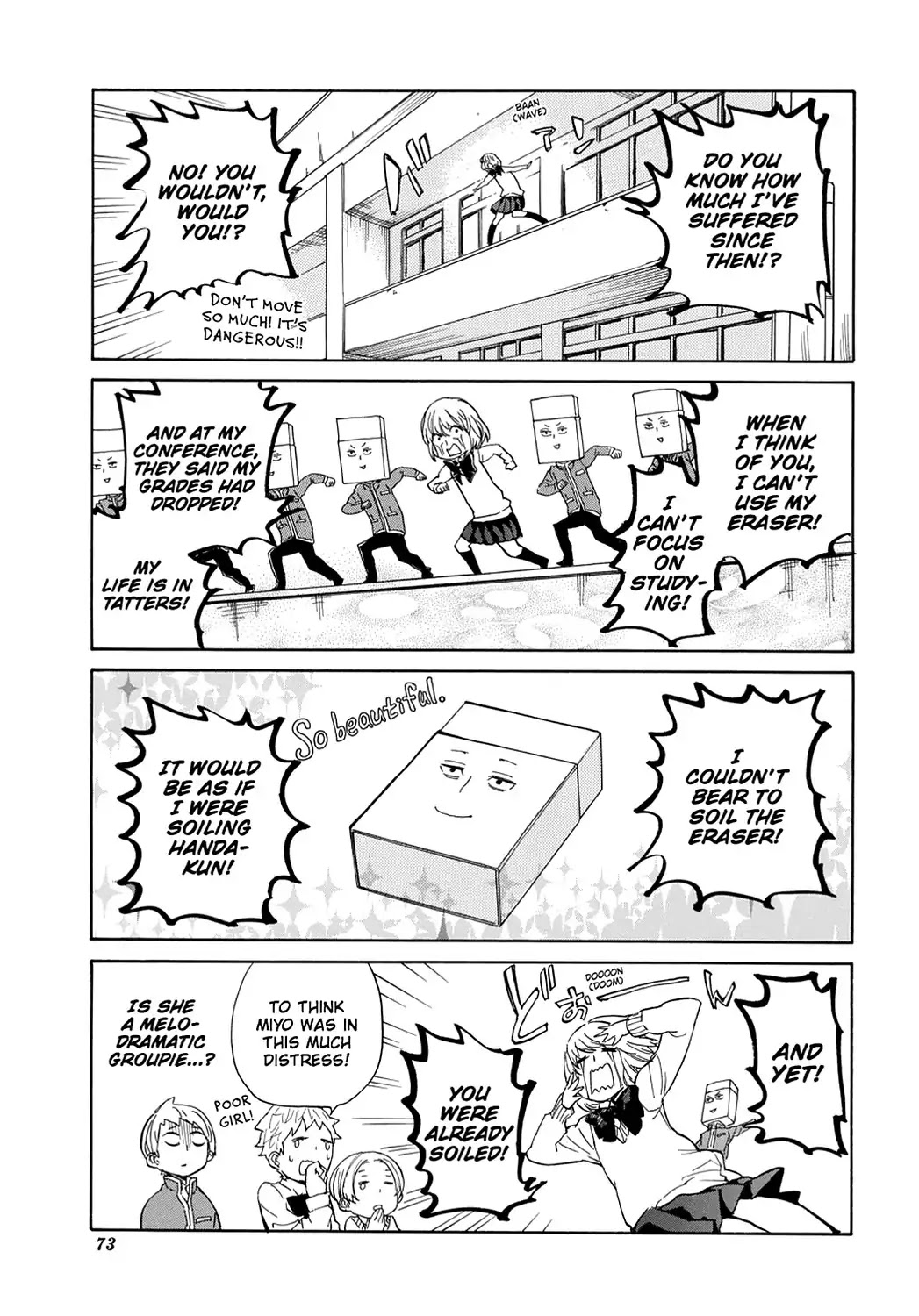 Handa-kun Chapter 8 page 15 - Chapter 8: Handa-kun & Girls' Jealousy